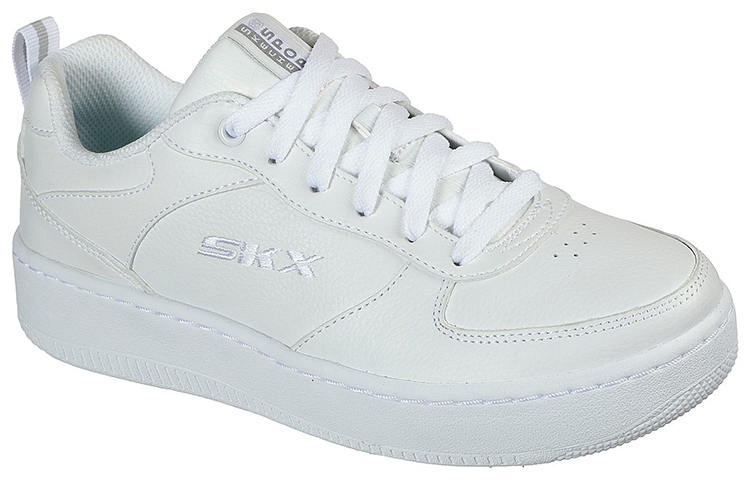 Lookbook Skechers Sport Court 92 休閒舒適板鞋 女款 白