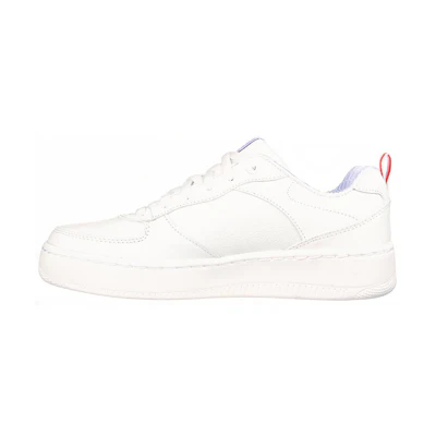 (W) Skechers Sport Court 92 'White Fashion Tape'