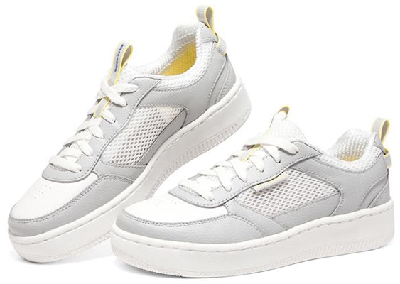 (W) Skechers Sport Court 92 'Putih Abu-abu' 896127-WGY Lookbook (W) Skechers Sport Court 92 'Putih Abu-abu' 896127-WGY