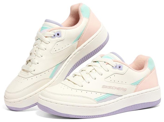 (Women) Skechers Sport Court 92 'White Pink' 149919-OFPK Lookbook (Women) Skechers Sport Court 92 'White Pink' 149919-OFPK