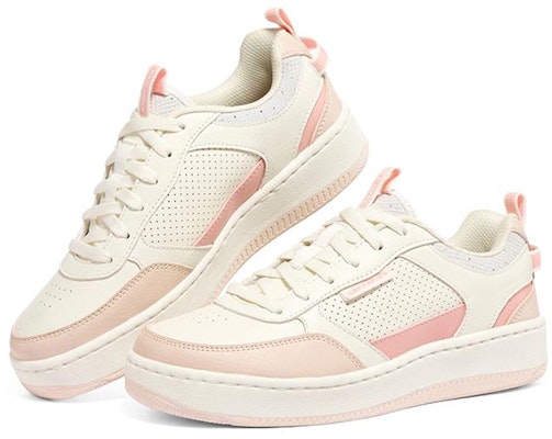 (Women) Skechers Sport Court 92 'White Pink' 149917-NTPK Lookbook (Women) Skechers Sport Court 92 'White Pink' 149917-NTPK