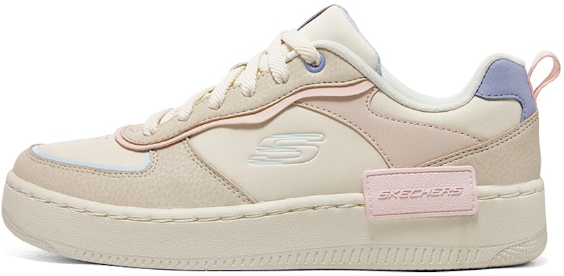 (Women) Skechers Sport Court 92 Shoes 'Cream White Beige' 185032-NTMT Buy (Women) Skechers Sport Court 92 Shoes 'Cream White Beige' 185032-NTMT