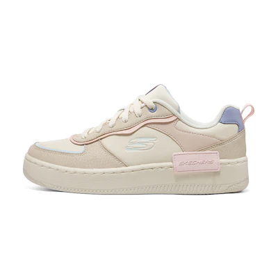 (W) Skechers Sport Court 92 Shoes 'Cream White Beige'