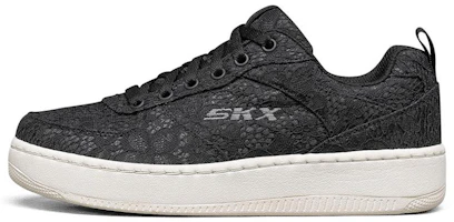 (Women) Skechers Sport Court 92 Sports Shoes Black 149448-BKW (Women) Skechers Sport Court 92 Sports Shoes Black 149448-BKW