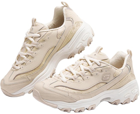 (Women) Skechers Sport D'Lites 1.0 'Beige' 150038-NAT Shop (Women) Skechers Sport D'Lites 1.0 'Beige' 150038-NAT