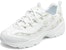 (W) Skechers Sukan D'Lites 1.0 'Putih Hijau' 150234-WGR