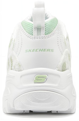 (Women) Skechers Sport D'Lites 1.0 'White Green' 150234-WGR Shop (Women) Skechers Sport D'Lites 1.0 'White Green' 150234-WGR