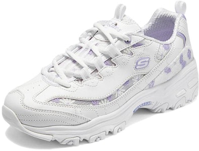 (W) スケッチャーズ D'Lites 1.0 白ラベンダー 150234-WLV Order (W) スケッチャーズ D'Lites 1.0 白ラベンダー 150234-WLV