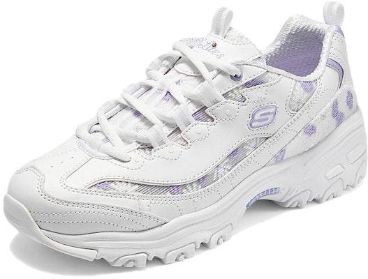 (Women) Skechers Sport D'Lites 1.0 'White Lavender' 150234-WLV Order (Women) Skechers Sport D'Lites 1.0 'White Lavender' 150234-WLV
