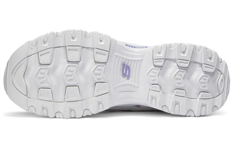 Details for Skechers 減震輕便 低筒 老爸鞋 女款 白紫
