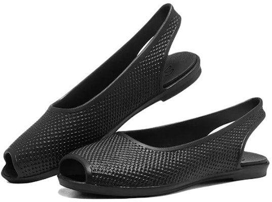 (Women) Skechers Sport Sandal 'Black Safety Toe' 111206-BBK Shop (Women) Skechers Sport Sandal 'Black Safety Toe' 111206-BBK