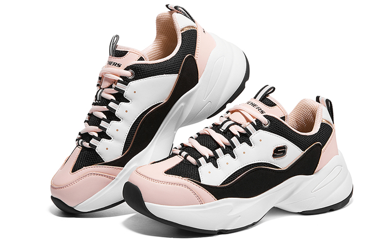 Lookbook (W) 스케쳐스 스포츠 스니커즈 &#x27;블랙핑크&#x27; (Skechers seupocheu seunikŏjeu &#x27;Beullaekpingkeu&#x27;) 8730056-BKPK