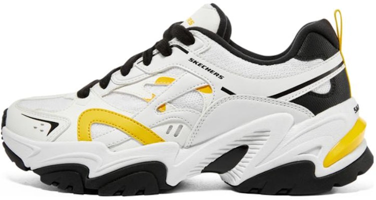 (Women) Skechers Sport Stamina V2 Shoes 'White Black Yellow' 896154-WYL Buy (Women) Skechers Sport Stamina V2 Shoes 'White Black Yellow' 896154-WYL