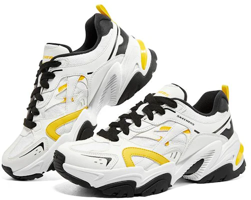 (W) Scarpe Skechers Sport Stamina V2 ''Bianco Nero Giallo'' 896154-WYL Lookbook (W) Scarpe Skechers Sport Stamina V2 ''Bianco Nero Giallo'' 896154-WYL