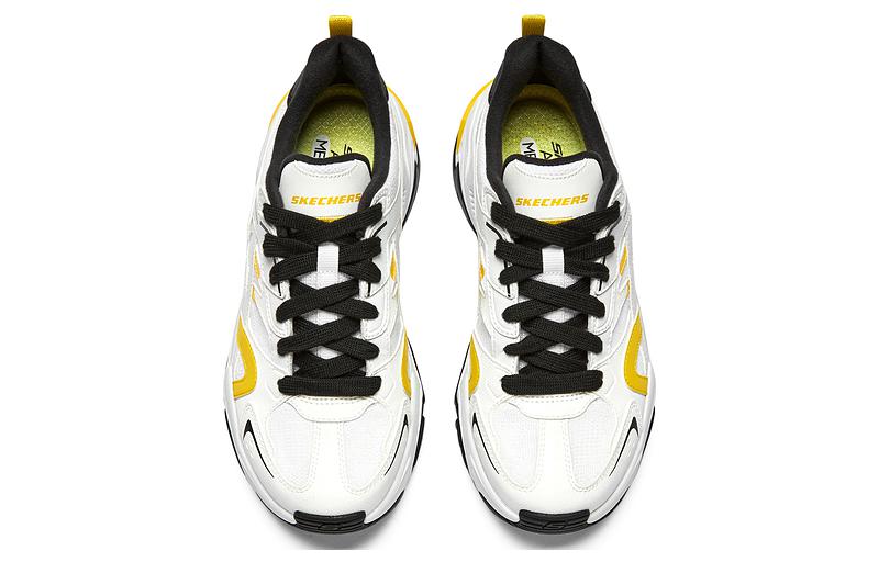 Shop (W) Scarpe Skechers Sport Stamina V2 ''Bianco Nero Giallo'' 896154-WYL