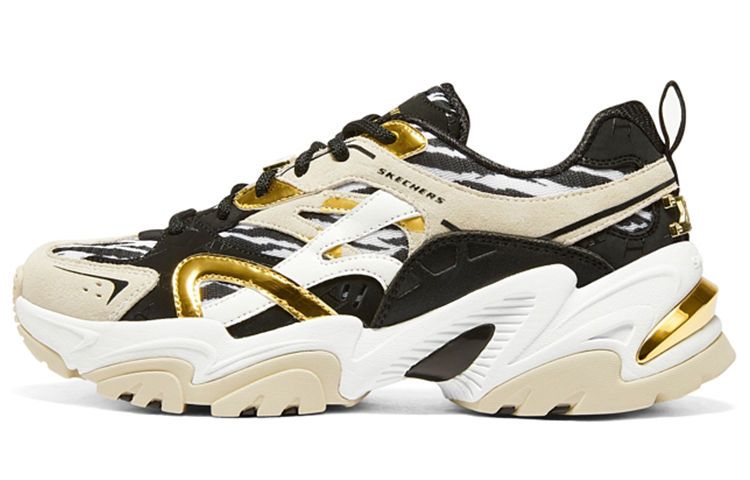 (Women) Skechers Stamina '30th Anniversary Mecha Fashion Natural Black' 149634-NTBK