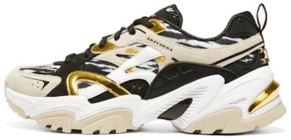 (Women) Skechers Stamina '30th Anniversary Mecha Fashion Natural Black' 149634-NTBK (Women) Skechers Stamina '30th Anniversary Mecha Fashion Natural Black' 149634-NTBK