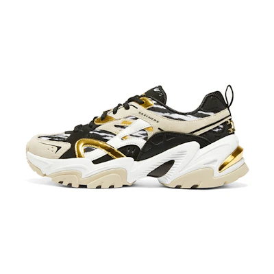 (W) Skechers Stamina '30th Anniversary Mecha Fashion Natural Black'