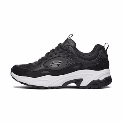 (W) Skechers Stamina Sport Shoes Black