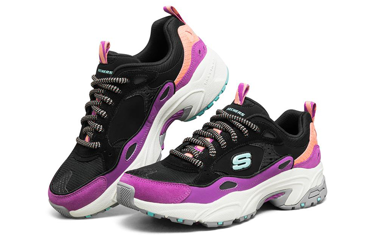 (W) Skechers Stamina 'Black Purple Blue' 圖 3