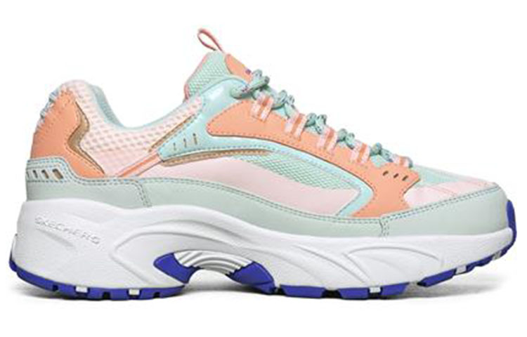 (W) Skechers Stamina Sport Shoes Blue/Pink 圖 2