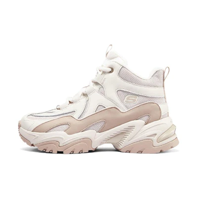 (W) Skechers Stamina Shoes 'White Pink'