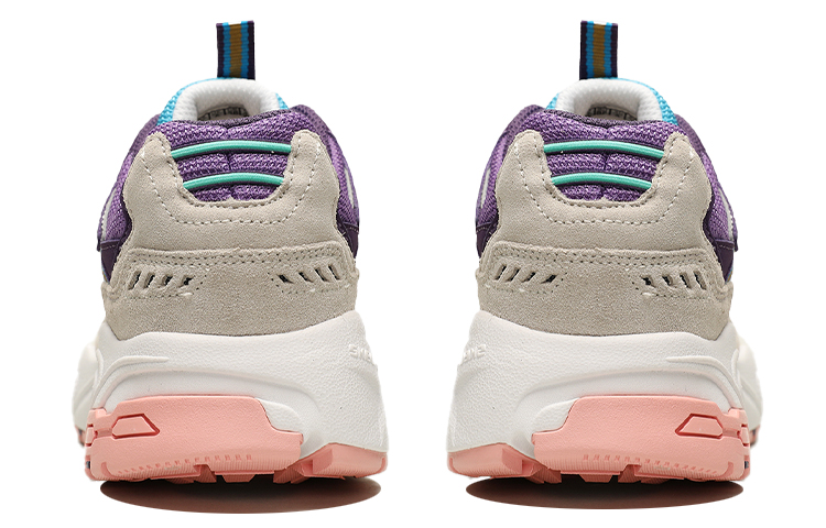 (W) Skechers Stamina Low-Top Running Shoes Grey/Purple 圖 5