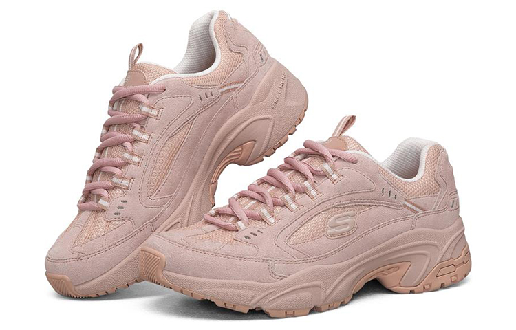 (W) Skechers Stamina Daddy Shoes Pink/Red 圖 3