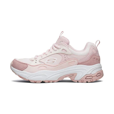 (W) Skechers Stamina Pink/White