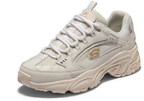 (W) Skechers Stamina 'Putih Krim' 149017-OFWT Lookbook (W) Skechers Stamina 'Putih Krim' 149017-OFWT