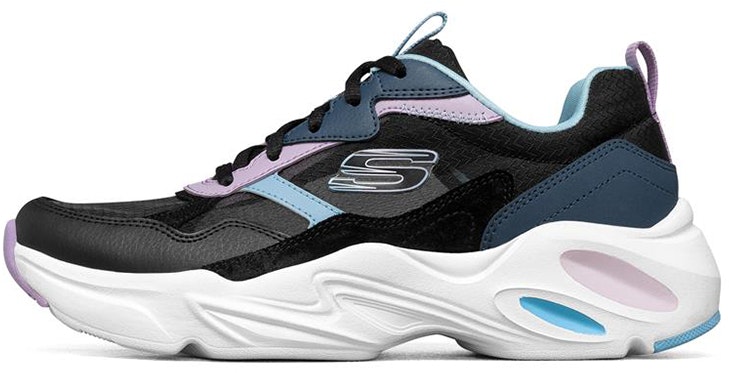 women-skechers-stamina-airy-black-blue-896003-bkmt