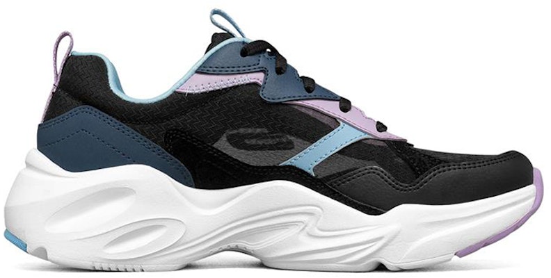 (W) Skechers Stamina Airy Sepatu Lari Low-Top Hitam/Biru 896003-BKMT Order (W) Skechers Stamina Airy Sepatu Lari Low-Top Hitam/Biru 896003-BKMT