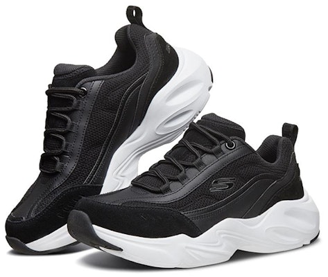 (W) (SKECHERS女性用) スタミナ エアリー 'ブラック ロートップ ダッドシューズ' 66666229-BLK 66666229-BLK Lookbook (W) (SKECHERS女性用) スタミナ エアリー 'ブラック ロートップ ダッドシューズ' 66666229-BLK 66666229-BLK