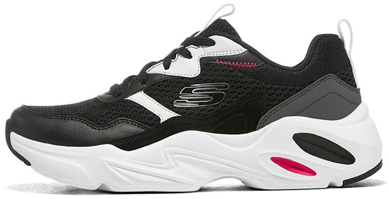 (W) スケッチャーズ スタミナ エアリー スポーツシューズ (黒/白) 149518-BKW Buy (W) スケッチャーズ スタミナ エアリー スポーツシューズ (黒/白) 149518-BKW