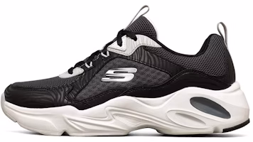 (Women) Skechers Stamina Airy Low-Top Running Shoes Black/White 149622-BKW (Women) Skechers Stamina Airy Low-Top Running Shoes Black/White 149622-BKW