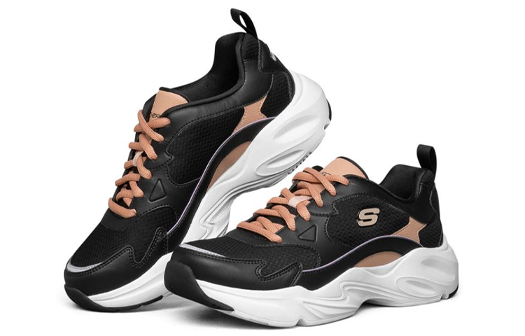 (W) Skechers Stamina Airy 'Black White Pink' 圖 3