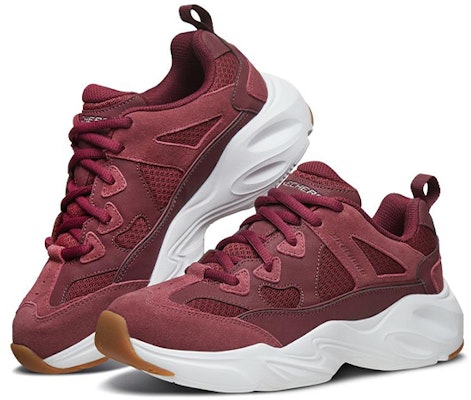(Women) Skechers Stamina Airy Low-Top Sneakers Red 66666222-BURG Lookbook (Women) Skechers Stamina Airy Low-Top Sneakers Red 66666222-BURG