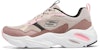 (W) Kasut Larian Skechers Stamina Airy Low Top - Merah Jambu Gelap 149518-MVPR