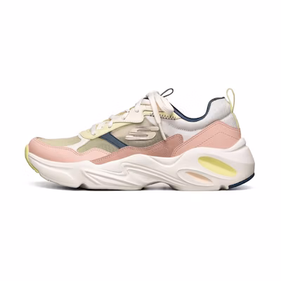 (W) Skechers Stamina Airy Low-Top Running Shoes Multicolor