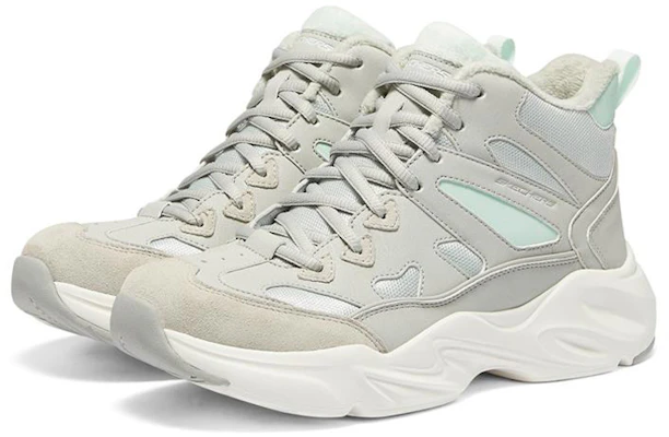 Skechers Stamina Airy 高筒老爹鞋 女款 薄荷灰 Lookbook Skechers Stamina Airy 高筒老爹鞋 女款 薄荷灰