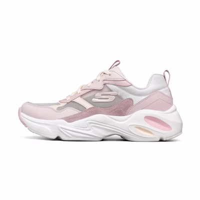 (W) Skechers Stamina Airy Low-Running Shoes 'Light Pink'