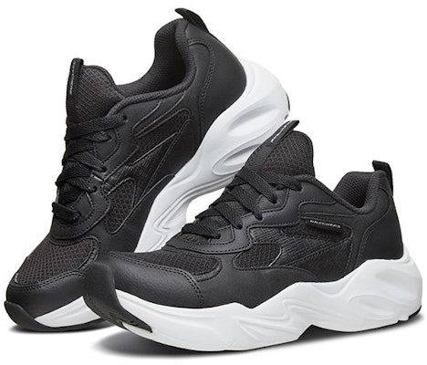 (W) Skechers Stamina Airy Low-Sneakers Hitam 66666330-BLK Lookbook (W) Skechers Stamina Airy Low-Sneakers Hitam 66666330-BLK