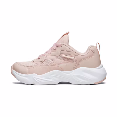 (W) Skechers Stamina Airy Low-Running Shoes 'Pink White'