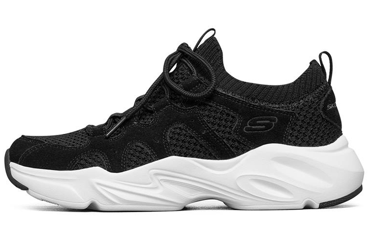 (Women) Skechers Stamina Airy 'White Black' 66666257-BLK