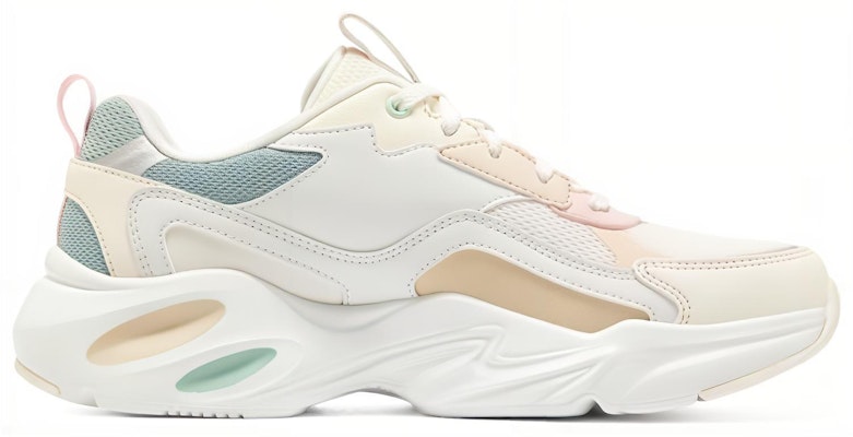 (Women) Skechers Stamina Airy 'White Green Cream Yellow Pink' 149921-WMLT Order (Women) Skechers Stamina Airy 'White Green Cream Yellow Pink' 149921-WMLT