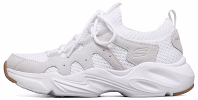 (Women) Skechers Stamina Airy Low-Top Running Shoes White 66666257-WNT (Women) Skechers Stamina Airy Low-Top Running Shoes White 66666257-WNT