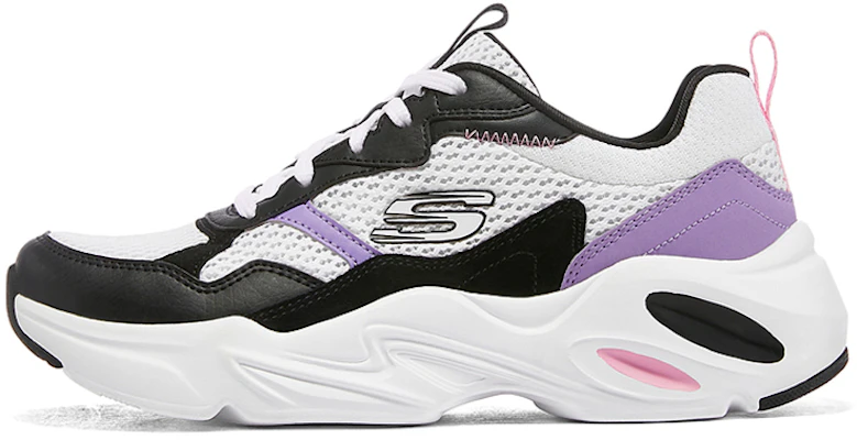 Skechers Stamina Airy 休閒運動跑步鞋 女款 白紫色 Buy Skechers Stamina Airy 休閒運動跑步鞋 女款 白紫色