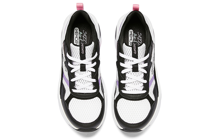 Shop Skechers Stamina Airy 休閒運動跑步鞋 女款 白紫色