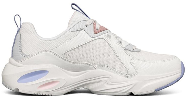 (W) Skechers Stamina Airy Sepatu Lari Low-Top Putih/Ungu 149622-WPLB Order (W) Skechers Stamina Airy Sepatu Lari Low-Top Putih/Ungu 149622-WPLB