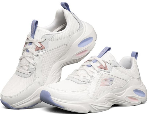 (Women) Skechers Stamina Airy Low Top Running Shoes White/Purple 149622-WPLB Lookbook (Women) Skechers Stamina Airy Low Top Running Shoes White/Purple 149622-WPLB